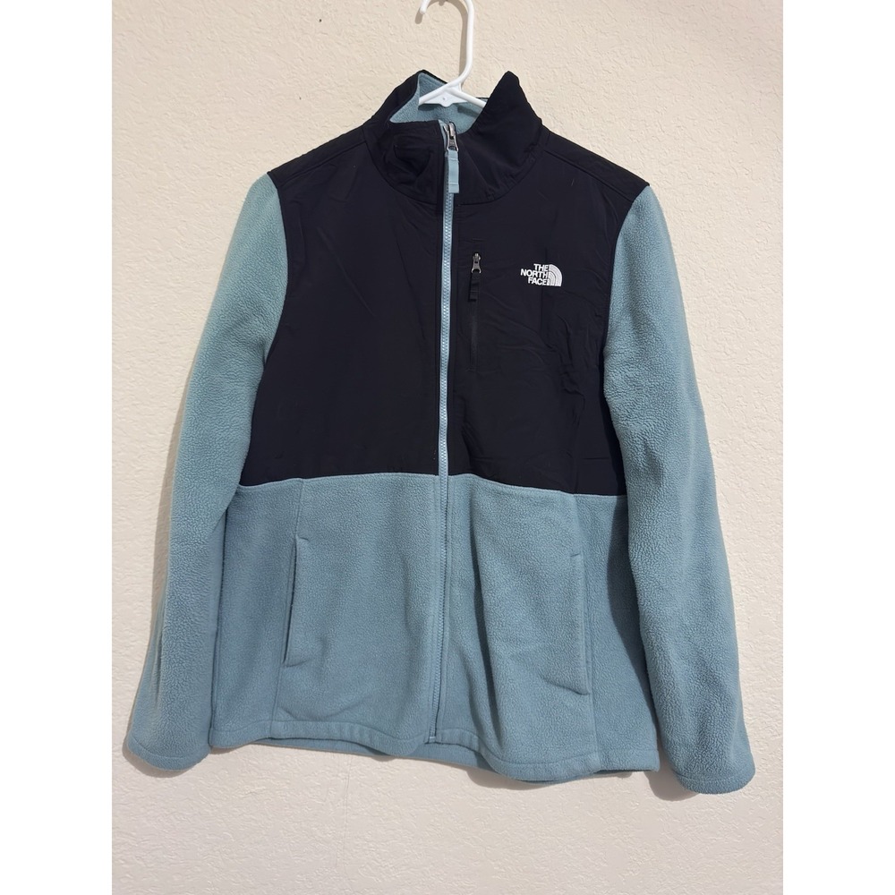 The North Face Women's Candescent Full Zip Jacket Mint Green Black Large